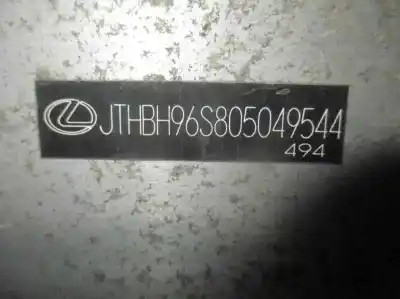 Автозапчастина б/у підсилення заднього бампера для lexus gs (gs/us/ws19) 3.0 v6 24v cat посилання на oem iam   