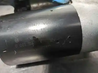 Second-hand car spare part starter motor for smart coupe 0.8 cdi cat oem iam references 0051513801  0001106014