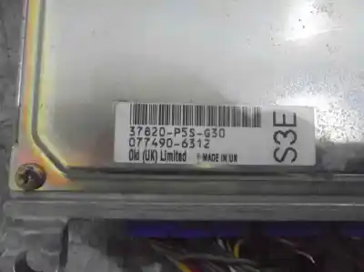 Second-hand car spare part ecu engine control for honda accord berlina (cc/ce) 2.2 vtec (ce9) oem iam references   37820p5sg30