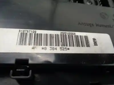 Second-hand car spare part fuse box unit for bmw x5 (e53) 4.4 i oem iam references 8380407  8384525