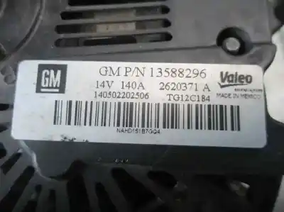Автозапчастина б/у генератор для opel corsa d (s07) 1.4 (l08 l68) посилання на oem iam 13588296  2620371a
