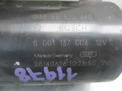 Piesă de schimb auto la mâna a doua electromotor pentru opel corsa d (s07) 1.4 (l08 l68) referințe oem iam 55572440  0001137006