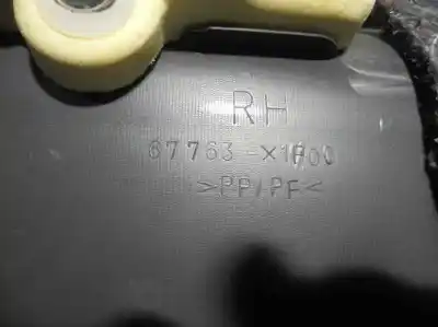 Автозапчасти б/у обивка передней правой двери за toyota auris (_e15_) 1.4 d-4d (nde150_) ссылки oem iam 67763x1f00  
