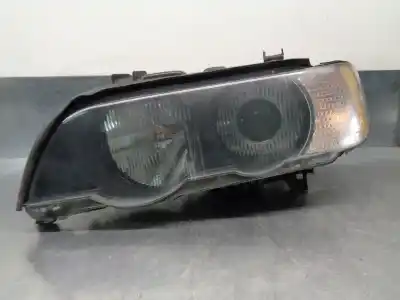 Second-hand car spare part left headlight for bmw x5 (e53) 4.4 i oem iam references 63126930229  