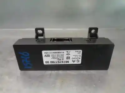 Peça sobressalente para automóvel em segunda mão módulo eletrônico por peugeot 508 i (8d_) 2.2 hdi referências oem iam 9674767780
