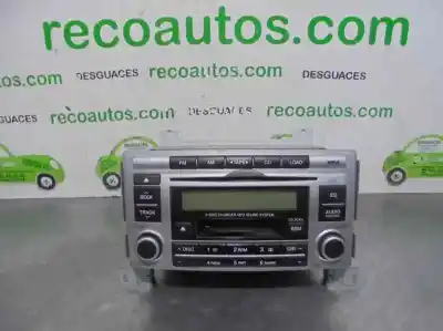 İkinci el araba yedek parçası SES SISTEMI / RADYO CD için HYUNDAI SANTA FE (BM)  OEM IAM referansları 961002B220  
