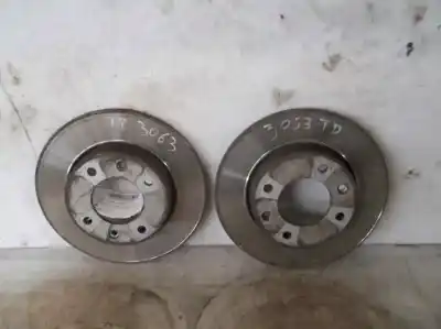 Peça sobressalente para automóvel em segunda mão disco de travão traseiro por citroen c3 pluriel (hb_) 1.6 referências oem iam 
