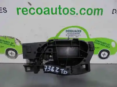 Автозапчастина б/у внутрішня задня права ручка для citroen c4 lim. 1.2 12v e-thp посилання на oem iam 9660525380  