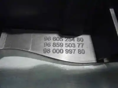 Автозапчастина б/у ліва задня внутрішня ручка для citroen c4 lim. 1.2 12v e-thp посилання на oem iam 9660525480  