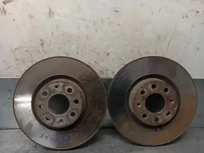Peça sobressalente para automóvel em segunda mão disco de travão dianteiro por opel corsa d 1.3 16v cdti referências oem iam 1515074