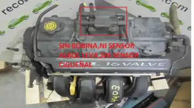 Second-hand car spare part complete engine for chrysler neon (pl) 2.0 le oem iam references zol  