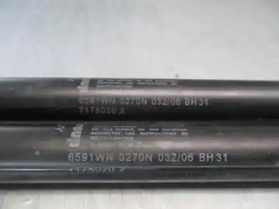 Second-hand car spare part tailgate gas strut for mini mini (r50,r53) 1.4 16v turbodiesel cat oem iam references 71750202  6591wn