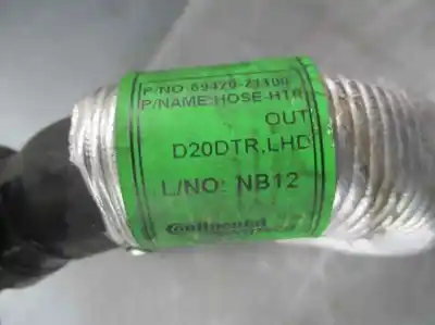 Автозапчастина б/у труба для ssangyong rodius ii 2.0 xdi посилання на oem iam 6942021100 nb12 d20dtr