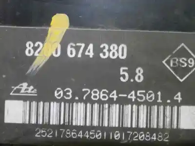 Peça sobressalente para automóvel em segunda mão servo freio por renault clio iii expression referências oem iam 8200674380  03786445014