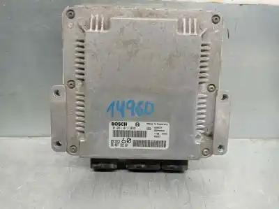 Second-hand car spare part ecu engine control for lancia phedra (180) 2.2 jtd cat oem iam references 9646719280  0281011033