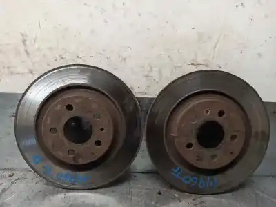 Peça sobressalente para automóvel em segunda mão disco de travão traseiro por lancia phedra (180) 2.2 jtd cat referências oem iam 