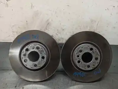 Peça sobressalente para automóvel em segunda mão disco de travão dianteiro por lancia phedra (180) 2.2 jtd cat referências oem iam 181119