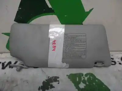 Second-hand car spare part left sunshade for tata indica 1.4 d oem iam references 