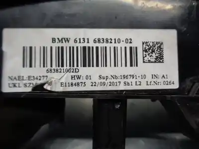 Second-hand car spare part start/stop button for mini f60 countryman 16v oem iam references 61316838210  