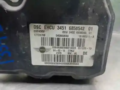 Peça sobressalente para automóvel em segunda mão abs por mini r60 countryman diesel cat referências oem iam 34516858542  54086364a