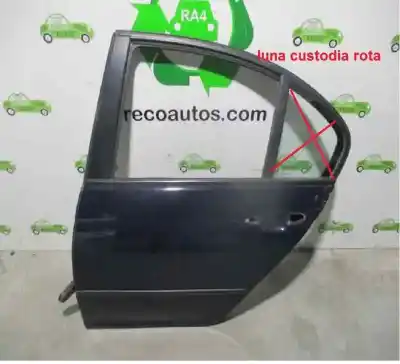 Pezzo di ricambio per auto di seconda mano PORTA POSTERIORE SINISTRA per BMW SERIE 3 BERLINA (E46)  Riferimenti OEM IAM 41527034153  