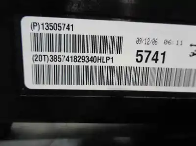 Pezzo di ricambio per auto di seconda mano unità di aria condizionata per opel insignia a sedán (g09) 2.0 cdti (69) riferimenti oem iam 13505741  