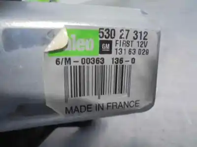 Peça sobressalente para automóvel em segunda mão motor do limpador traseiro por opel corsa d color edition referências oem iam 13163029  53027312