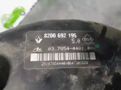 Second-hand car spare part brake servo for renault clio ii fase ii (b/cb0) 1.5 dci diesel oem iam references 8200692195  03785444014
