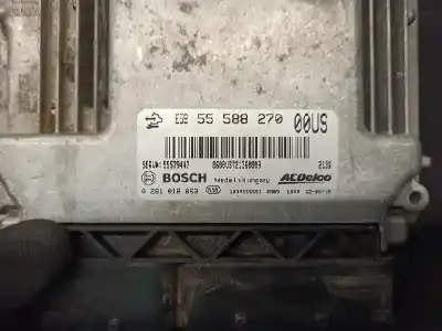 Second-hand car spare part ecu engine control for opel corsa d 1.3 16v cdti oem iam references 55588270  0281018863