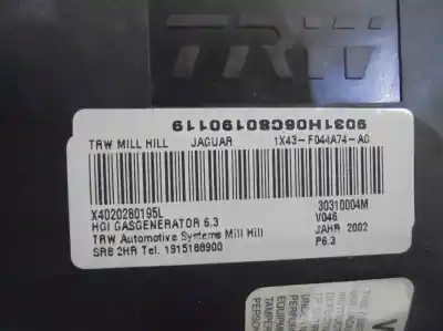 Автозапчастина б/у передня права подушка безопасности для jaguar x-type 2.1 v6 24v cat посилання на oem iam 1x43f044a74ag  x4020280195l