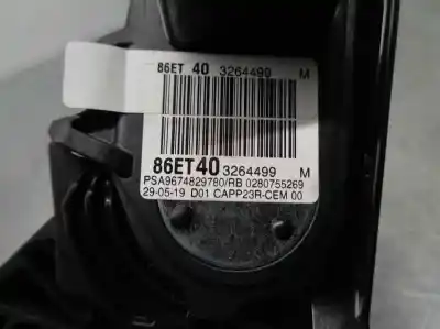 Pezzo di ricambio per auto di seconda mano potenziometro per opel combo cargo (e) 1.6 16v cdti dpf riferimenti oem iam 9674829780  