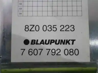 Автозапчастина б/у антенний підсилювач для audi a2 (8z) 1.4 посилання на oem iam 8z0035223  7607792080