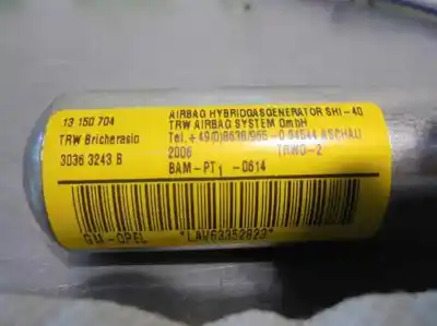 Автозапчасти б/у подушка безопасности передняя левая шторка безопасности за opel corsa d (s07) 1.2 (l08 l68) ссылки oem iam 13150704  