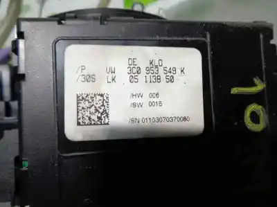 Автозапчастина б/у управління світлом для volkswagen passat b6 variant (3c5) 2.0 tdi посилання на oem iam 3c9953507ad  3c0959653b
