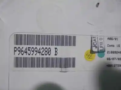 Peça sobressalente para automóvel em segunda mão quadrante por citroen c3 1.4 referências oem iam 9645994280  21669240