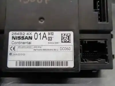 Second-hand car spare part comfort module for nissan pathfinder (r51) 2.5 dci xe oem iam references 284b24x01a  