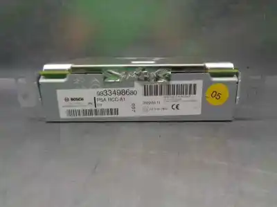 Peça sobressalente para automóvel em segunda mão módulo / sistema de navegação gps por citroen c4 cactus 1.5 bluehdi 100 referências oem iam 9833498680