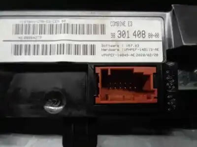 Second-hand car spare part dashboard for citroen c4 cactus 1.5 bluehdi 100 oem iam references 9830140880  