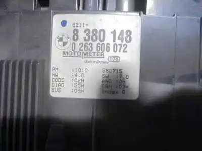 Peça sobressalente para automóvel em segunda mão quadrante por bmw serie 3 berlina (e46) 2.0 diesel cat referências oem iam 8380148  0263606072