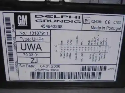 Автозапчастина б/у модуль комфорт для opel corsa d (s07) 1.2 (l08 l68) посилання на oem iam 13187911  454942368