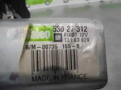 Second-hand car spare part rear windshield wiper motor for opel corsa d limited edition oem iam references 13163029  53027312