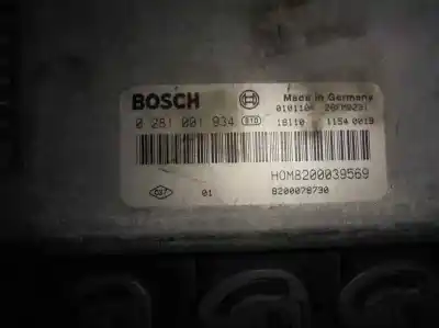 Автозапчасти б/у блок управления двигателем за renault scenic (ja..) 1.9 dci authentique ссылки oem iam 8200039569  0281001934