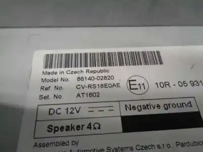 Second-hand car spare part multifunction display for toyota corolla (e21) * oem iam references 8614002820  86140-02820