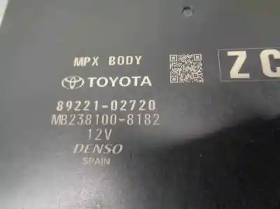 Second-hand car spare part fuse box unit for toyota corolla (e21) * oem iam references 8922102720  89221-02720