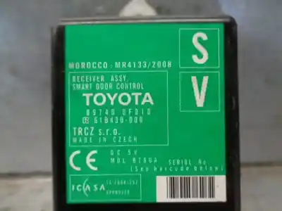 Автозапчастина б/у електронний модуль для toyota verso (_r2_) 2.0 d-4d (aur20_) посилання на oem iam 897400f010  61b430000