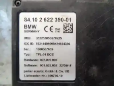 Second-hand car spare part electronic module for mini f60 countryman 16v oem iam references 8410262239001  55076010