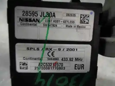 Автозапчастина б/у електронний модуль для infiniti fx 5.0 v8 cat посилання на oem iam 28595jl30a  5wk47842