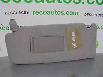 Second-hand car spare part left sunshade for audi allroad quattro (4b5) 2.5 tdi (132kw) oem iam references 4b0857551