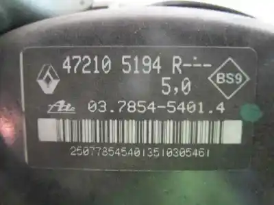 Автозапчасти б/у тормозной серво за dacia sandero 1.2 16v ссылки oem iam 472105194r  03785454014