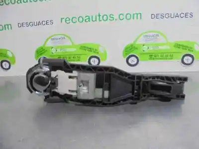 Peça sobressalente para automóvel em segunda mão puxador exterior traseiro direito por seat altea (5p1) 1.9 tdi referências oem iam 5p0839886a  